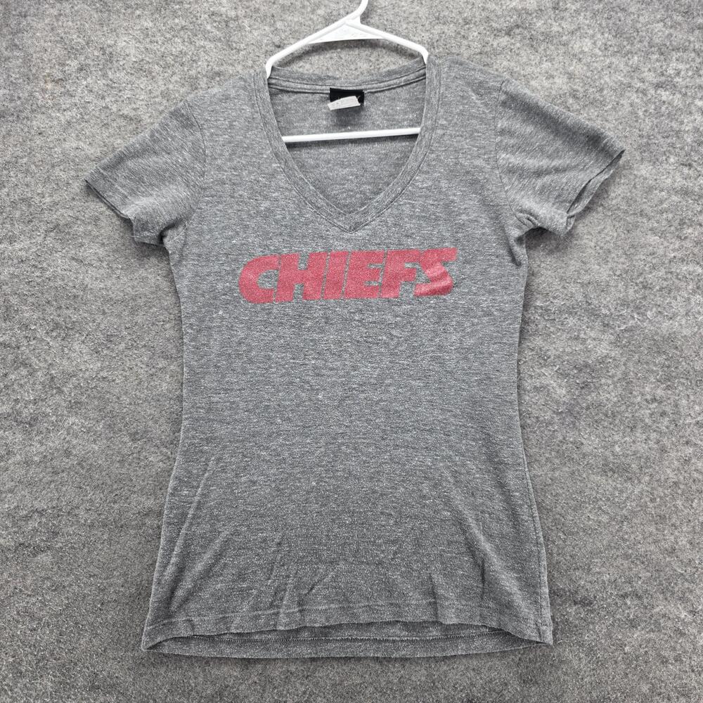 Kansas City Chiefs Shirt Womens Small NFL Football Team Apparel Lightweight Tee